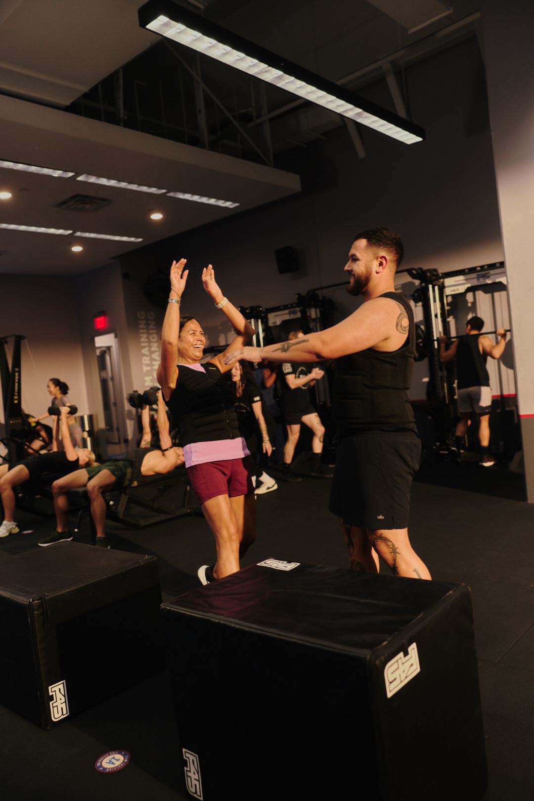 Group fitness class at F45 Training Westlake Austin